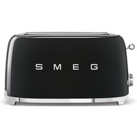 SMEG Toaster 2-Schlitz lang 50's Style TSF02BLEU, schwarz von Smeg