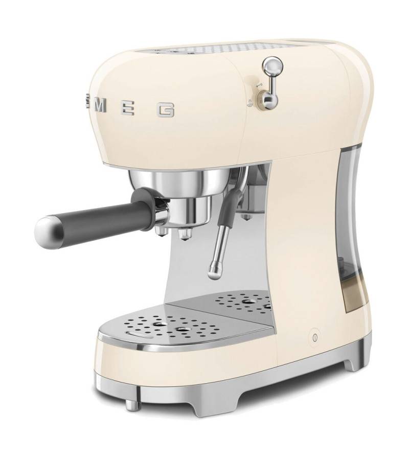 Espressomaschine ECF02 1,1 l 1350 W 50’s Style creme von Smeg