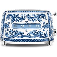 SMEG - 2-Scheiben Toaster TSF01, Dolce & Gabbana, blu mediterraneo von Smeg