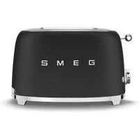 SMEG - 2-Scheiben Toaster TSF01, matt schwarz von Smeg