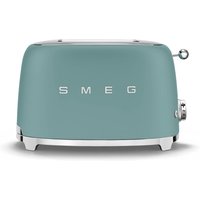 SMEG - 2-Scheiben Toaster TSF01, matt smaragdgrün SMEG - 2-Scheiben Toaster TSF01, matt smaragdgrün von Smeg