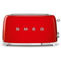 SMEG - 2-Schlitz Toaster TSF02, lang / rot von Smeg