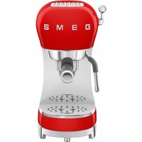 SMEG - Espresso Kaffeemaschine mit Siebträger ECF02, rot, Tritan™ Renew von Smeg