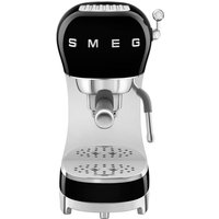 SMEG - Espresso Kaffeemaschine mit Siebträger ECF02, schwarz, Tritan™ Renew von Smeg