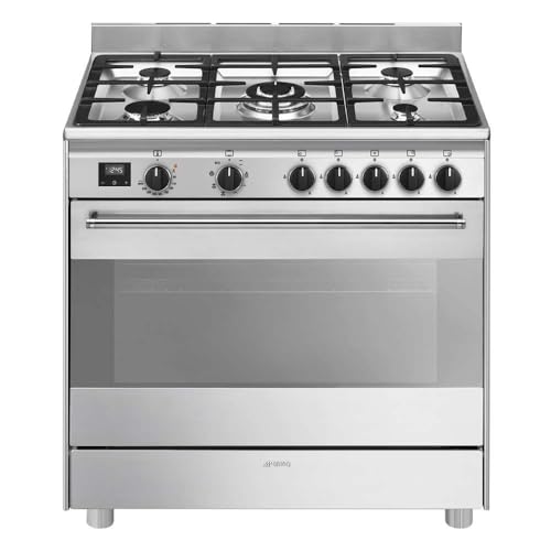 SMEG Master BG91X2 Four et cuisinière GAZ Acier inoxydable A von Smeg