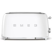 SMEG Toaster, Anzahl der Toastscheiben: 4, Weiß, 50's Style, NA von Smeg