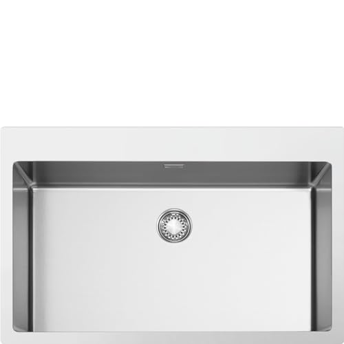 SMEG VR12S70RS MIRA Spülbecken, Stainless Steel von Smeg