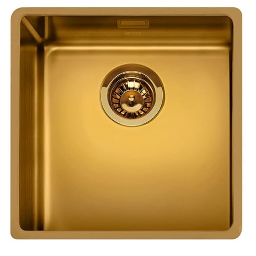 SMEG VSTR40BRX MIRA Spülbecken, Brass (pvd Coating) von Smeg