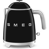 SMEG Wasserkocher, 0,8 l, Schwarz, 50's Style von Smeg