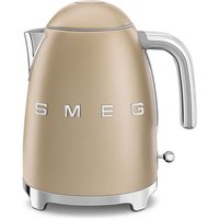 SMEG Wasserkocher, 1,7 I / 7 Tassen, Gold, 50's Style von Smeg