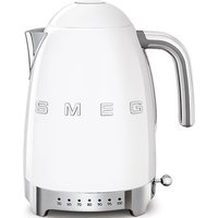 SMEG Wasserkocher, 1,7 I / 7 Tassen, Weiß, 50's Style von Smeg