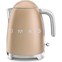 SMEG - Wasserkocher 1,7 l (KLF03), matt champagner von Smeg