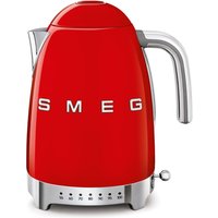 SMEG - Wasserkocher KLF04 (variable Temperatursteuerung), 1,7 l, rot von Smeg