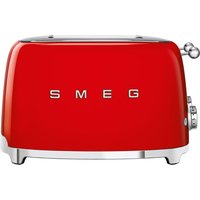 SMEG - 4-Scheiben Toaster TSF03, rot von Smeg