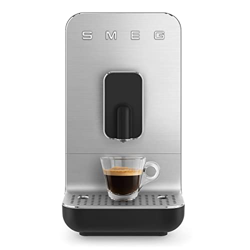 Smeg BCC01BLMEU Kompakte Kaffeevollautomat Schwarz von Smeg