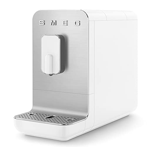 Smeg BCC01WHMEU Kompakte Kaffeevollautomat, 1,4l, Weiss von Smeg