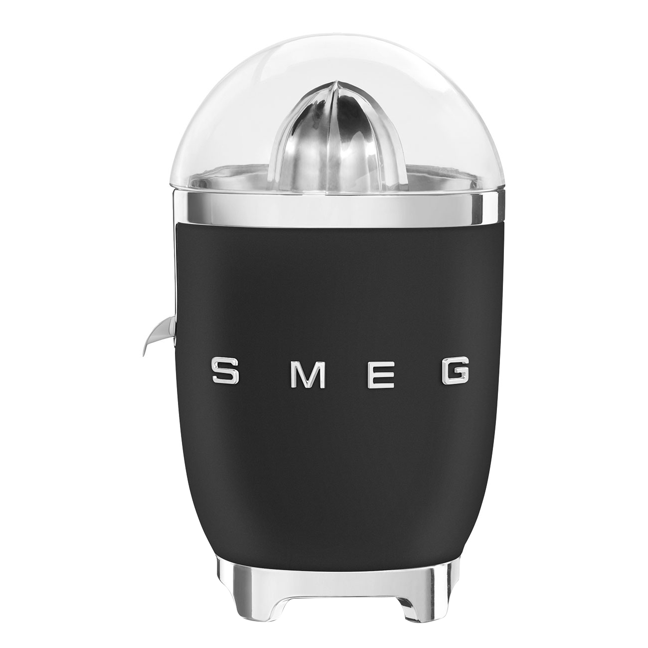 Smeg - CJF11 Zitruspresse matt Tritan™ Renew - schwarz matt/lackiert/HxØ 28,1x16,6cm von Smeg