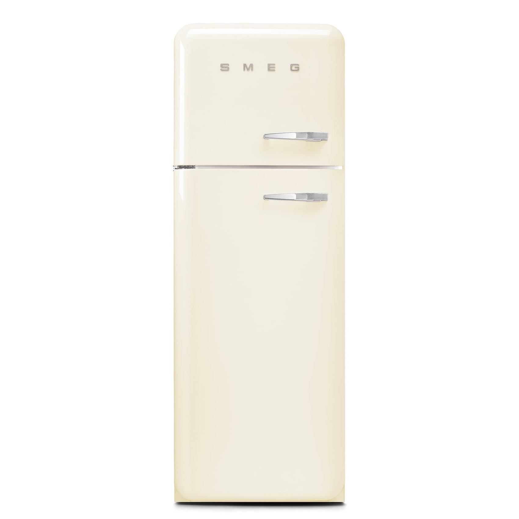 Smeg - FAB30 Kühl-/Gefrierkombination 60x172x76,8cm - creme/lackiert/Türanschlag links/BxHxT 60x172x76,8cm von Smeg