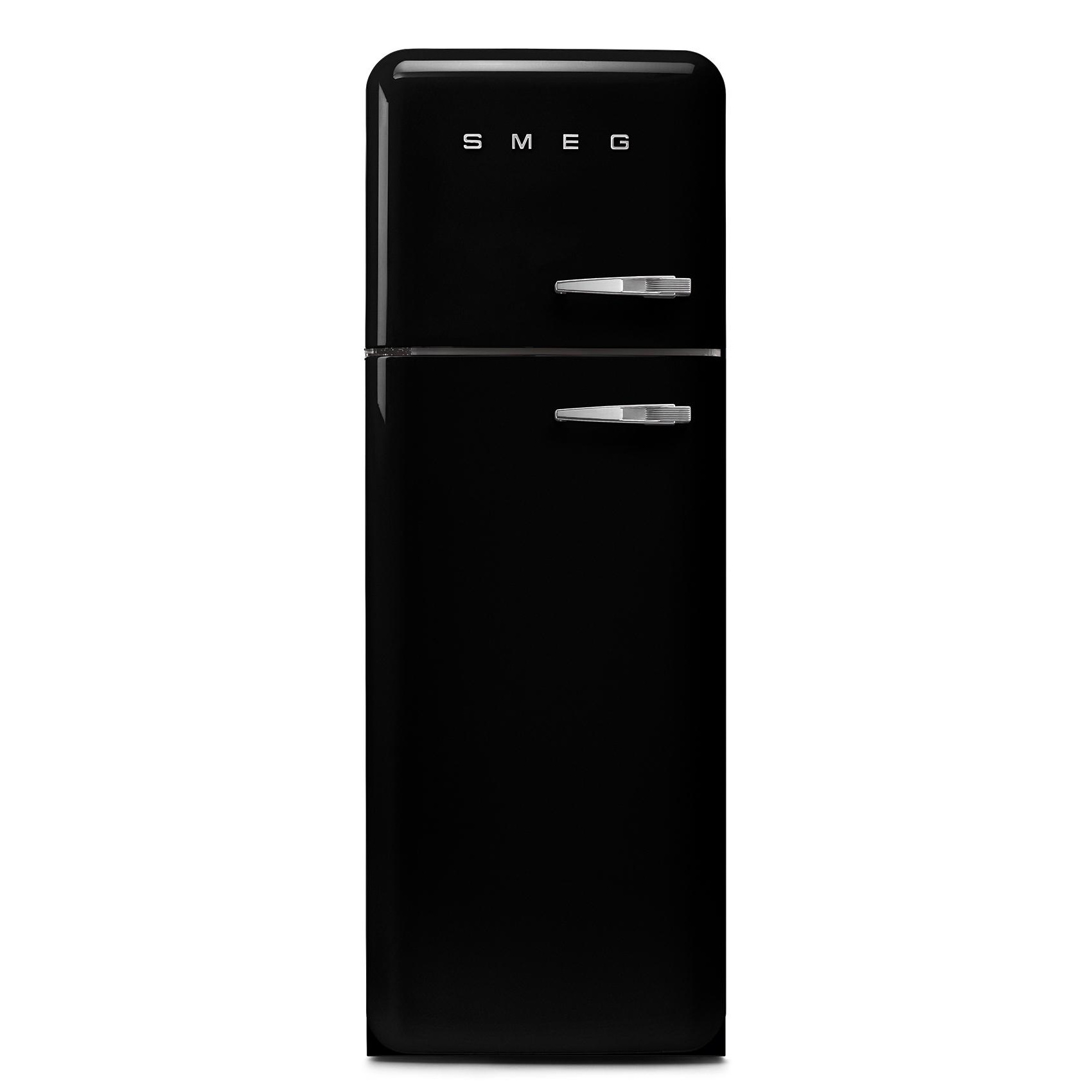 Smeg - FAB30 Kühl-/Gefrierkombination 60x172x76,8cm - schwarz/lackiert/Türanschlag links/BxHxT 60x172x76,8cm von Smeg