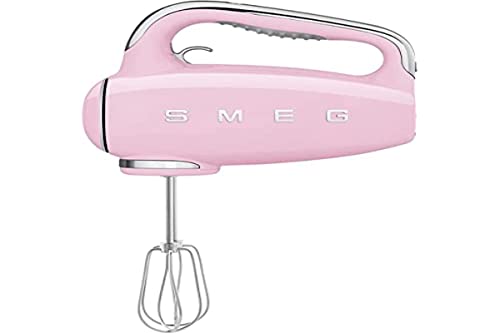 Smeg HMF01PKEU Handmixer im 50er Jahre Retro Design Rosa von Smeg