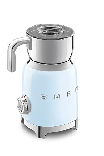 SMEG MFF01PBEU Milchaufschäumer, Aluminium, Black von Smeg