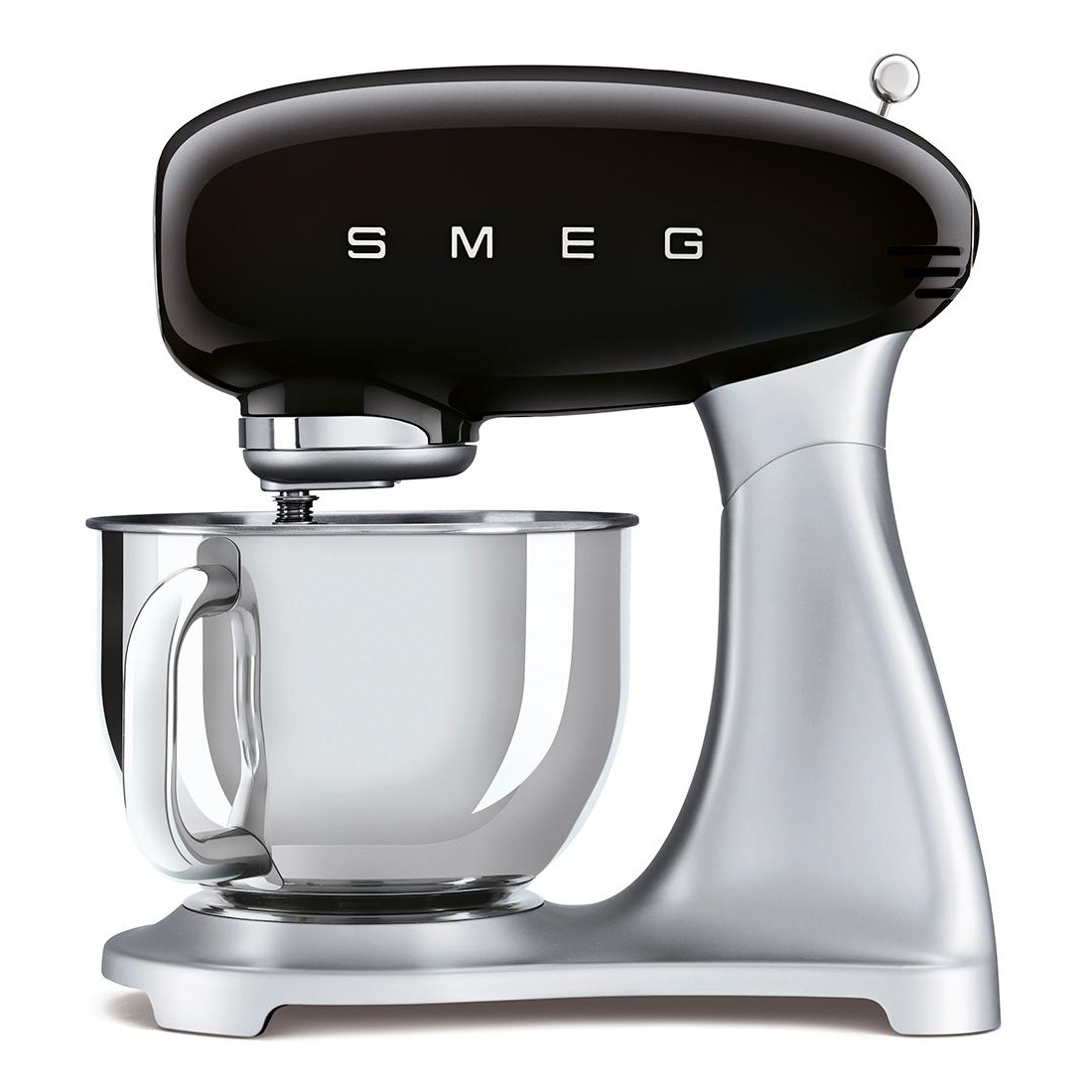 Smeg - SMF02 Küchenmaschine - schwarz/lackiert/BxHxT 40,2x37,8x22,1cm/10 Geschwindigkeits-Stufen mit Soft-Start von Smeg