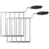 SMEG - Sandwich-Zangen für TSF01/TSF03 Toaster, Edelstahl (2er-Set) von Smeg
