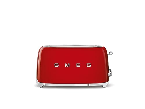 Smeg TSF02RDEU Toaster 4 Scheiben, rot von Smeg