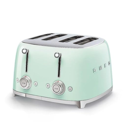 SMEG TSF03PGEU Toaster, Pastellgrün von Smeg