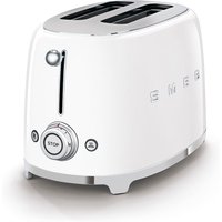 Smeg Toaster "TSF01WHEU", 2 kurze Schlitze, für 2 Scheiben, 950 W von Smeg