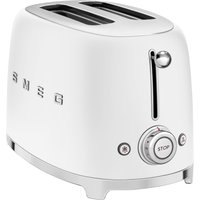 Smeg Toaster "TSF01WHMEU", 2 kurze Schlitze, 950 W von Smeg