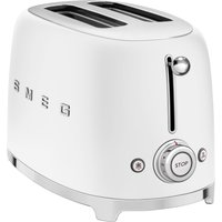 Smeg Toaster "TSF01WHMEU" 2 kurze Schlitze 950 W von Smeg