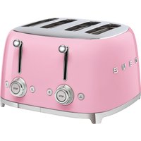 Smeg Toaster "TSF03PKEU", 4 kurze Schlitze, 3000 W von Smeg