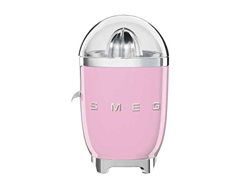 Smeg Zitruspresse CJF01PKEU, Edelstahl, Pastellrosa von Smeg