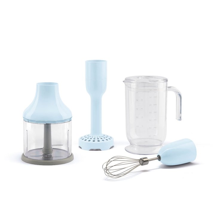 Smeg Zubehör-Set für Stabmixer HBF01 in Pastellblau von Smeg
