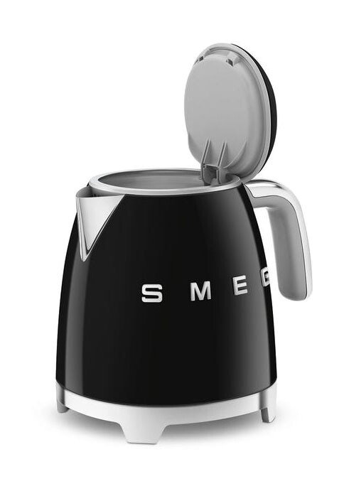 Smeg Mini-Wasserkocher 0,8 l 1400 W 50’s Style schwarz von Smeg