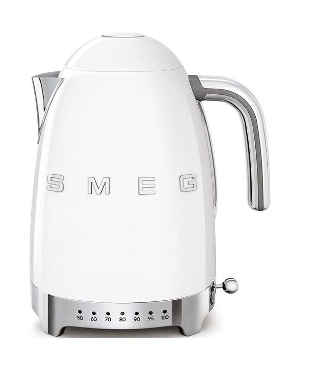 Wasserkocher KLF04 1,7 l 2400 W 50’s Style weiss von Smeg