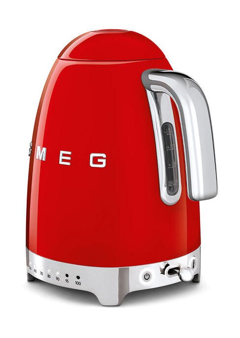 Smeg Wasserkocher KLF04 1,7 l 2400 W 50’s Style rot von Smeg