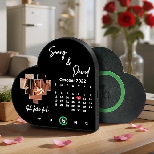 Personalisierter Musik Kühlschrankmagnet mit Foto & Spotify Song, Magnet Musik Fotogeschenk für Paare, Freunde, Familie, Individuelles Geschenk für Sie/Ihn, Geburtstag, Weihnachten, Valentinstag Personalisierter Musik Kühlschrankmagnet mit Foto & Spotify Song, Magnet Musik Fotogeschenk für Paare, Freunde, Familie, Individuelles Geschenk für Sie/Ihn, Geburtstag, Weihnachten, Valentinstag von Smile lab