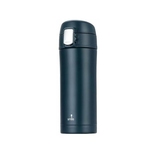 Smile STT-15 Thermoskanne, marineblau, Edelstahl, 300 ml von Smile