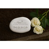 Gedenkstein ... Grabschmuck, Personalisierter Stein, Andenken, Trauerstein, Grabdekoration Aus Beton, Mit Lasergravur 16 X 12cm Gedenkstein ... Grabschmuck, Personalisierter Stein, Andenken, Trauerstein, Grabdekoration Aus Beton, Mit Lasergravur 16 X 12cm von SmileArtworks