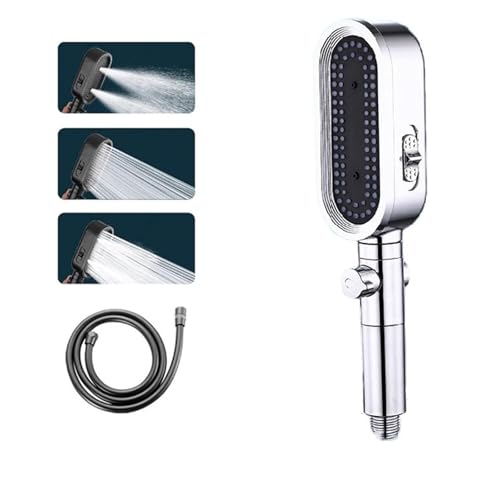 Doodle filtersonic 3 in 1 duschkopf Hochdruck Duschkopf mit Filter, 3Funktions Duschkopf mit Stopptaste und 1,5 Meter Schlauch Doodle filtersonic 3 in 1 duschkopf Hochdruck Duschkopf mit Filter, 3Funktions Duschkopf mit Stopptaste und 1,5 Meter Schlauch von Smileader