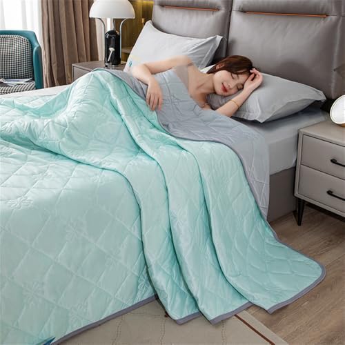 Smileader bergxperten SleepCooling kühlende Decke für kühlere Nächte im Sommer Kühldecke Selbstkühlende Reisedecke für Erwachsene, 150 x 200 cm, auch als Sofadecke geeignet Smileader bergxperten SleepCooling kühlende Decke für kühlere Nächte im Sommer Kühldecke Selbstkühlende Reisedecke für Erwachsene, 150 x 200 cm, auch als Sofadecke geeignet von Smileader