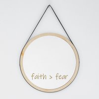 Glaube > Angst Spiegel Aufkleber, Badezimmer Schlafzimmer Dekor, Motivierender Spruch, Größer Als Angst, Roségold, Über Glaube > Angst Spiegel Aufkleber, Badezimmer Schlafzimmer Dekor, Motivierender Spruch, Größer Als Angst, Roségold, Über von JillEvergreen