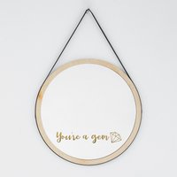 You're A Gem Aufkleber, Wandspiegel Badezimmer Schlafzimmer Ankleidezimmer Deko, Motivierender Spruch, Positivität Geschenk, Metallic Gold Roségold You're A Gem Aufkleber, Wandspiegel Badezimmer Schlafzimmer Ankleidezimmer Deko, Motivierender Spruch, Positivität Geschenk, Metallic Gold Roségold von JillEvergreen