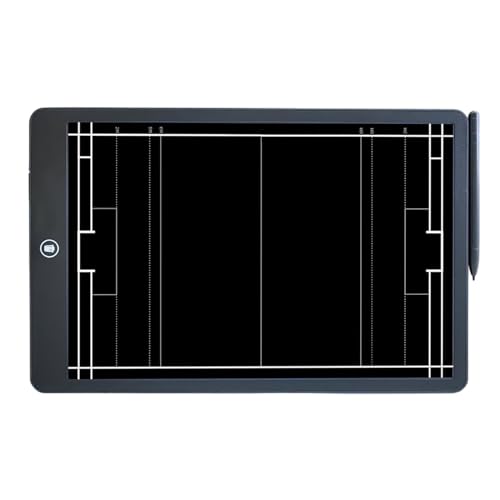 Smileshiney LCD-Zeichenbrett, LCD-Schreibtablett - 16-Zoll-LCD-Schreibblock Basketball-Coaching-Board | Basketball-Coaching-Board, verbesserte Basketball-Trainingsausrüstung, Fußballtrainer-Klemmbrett Smileshiney LCD-Zeichenbrett, LCD-Schreibtablett - 16-Zoll-LCD-Schreibblock Basketball-Coaching-Board | Basketball-Coaching-Board, verbesserte Basketball-Trainingsausrüstung, Fußballtrainer-Klemmbrett von Smileshiney