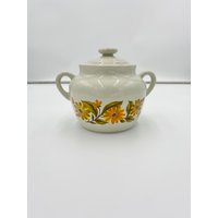 Vtg Capri Bake Serve "N Store Steinzeug Crock/Auflaufform Mit Deckel - Made in Japan von SmileyFinds1