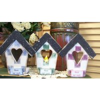 Bless Unser Nest Vogelhaus Kerzenhalter Bless Unser Nest Vogelhaus Kerzenhalter von SmileyKats