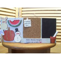 Notizen Memos Rezept Und Lassen Sie Mir Eine Notiz Corkboard Tafel von SmileyKats