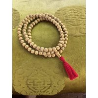 Einmalig Schöne Mala Gebetskette Aus Lotus-Samen Nepal 82cm von SmilingTaraShop